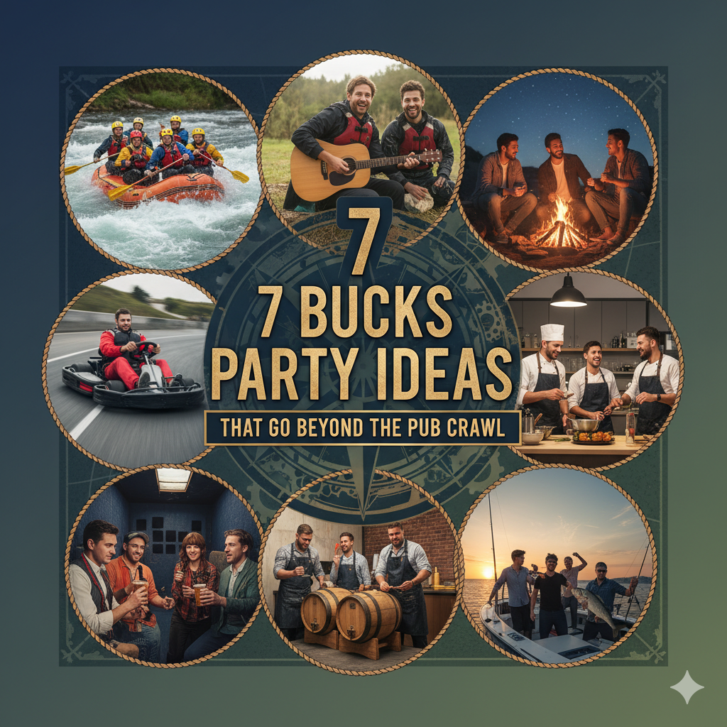 7 Bucks Party Ideas That Go Beyond the Pub Crawl